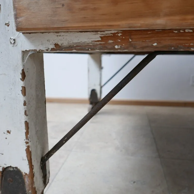 Pamono Antique Bakers Prep Table in Wood> Worktables & Workbenches