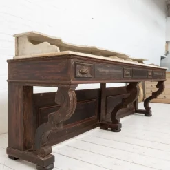 Pamono Antique Barber's Cabinet, 1900s><noscript><img width=