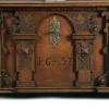 Hot Pamono Antique Baroque Chest in Oak, 1637