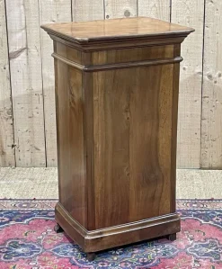 New Pamono Antique Bedside Table in Fruit Wood, 1890s