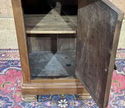 New Pamono Antique Bedside Table in Fruit Wood, 1890s
