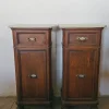 Pamono Antique Bedside Tables, 1890s, Set of 2> Nightstands