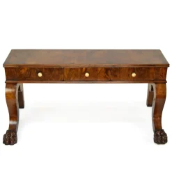 Pamono Antique Bench with Lions Paw Feet, 1890s> Benches