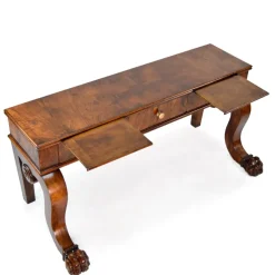 Pamono Antique Bench with Lions Paw Feet, 1890s><noscript><img width=