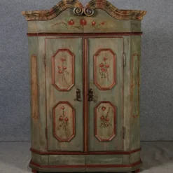 Best Pamono Antique Bevelled Softwood Cabinet, 1800
