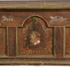 Outlet Pamono Antique Bevelled Softwood Chest, 1900