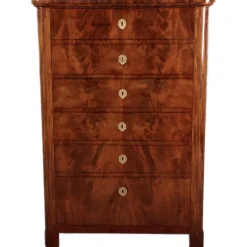 Pamono Antique Biedermeier Chest of Drawers in Mahogany, 1830> Dressers, Commodes & Chests