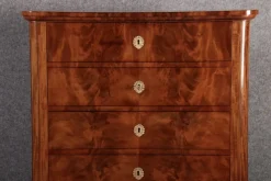 Pamono Antique Biedermeier Chest of Drawers in Mahogany, 1830><noscript><img width=