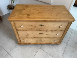 Best Pamono Antique Biedermeier Chest of Drawers 3 Drawers