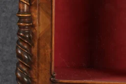 Hot Pamono Antique Biedermeier Display Cabinet in Walnut, 1860