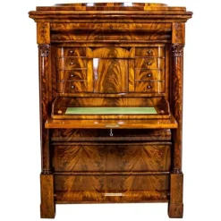 Online Pamono Antique Biedermeier Mahogany Secretary, 1850
