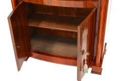 Clearance Pamono Antique Biedermeier Nutwood Secretary, 1825