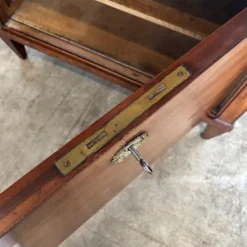 Pamono Antique Biedermeier Secretary in Walnut><noscript><img width=