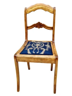 Pamono Antique Biedermeier Side Chair, 1800s> Side Chairs & Dining Chairs