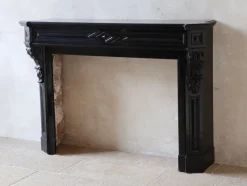 Best Pamono Antique Black Marble Modillion Mantelpiece