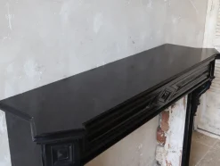 Best Pamono Antique Black Marble Modillion Mantelpiece