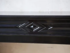 Best Pamono Antique Black Marble Modillion Mantelpiece