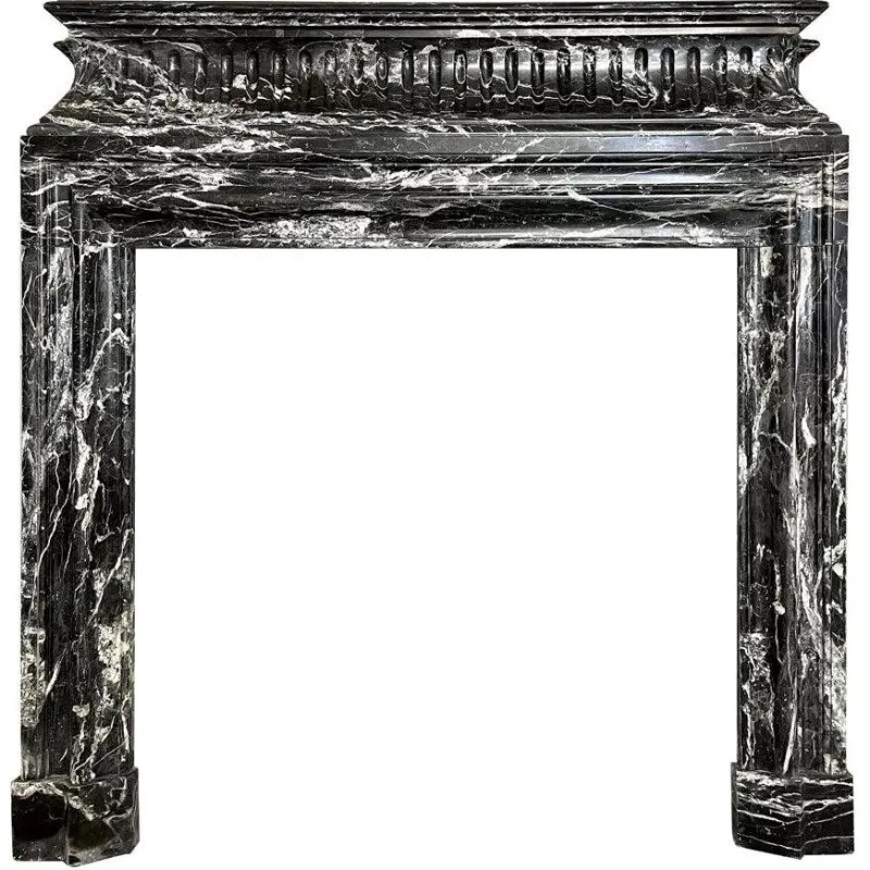 Discount Pamono Antique Bolection of Versailles Marble Fireplace Mantel, 1820