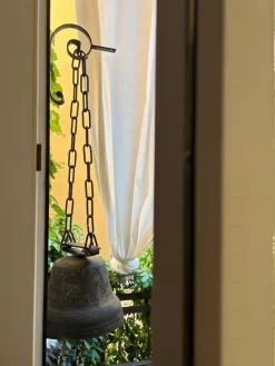 Pamono Antique Bronze Bell, Italy, 1870s> Garden Accessories