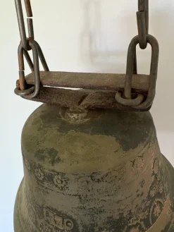 Pamono Antique Bronze Bell, Italy, 1870s><noscript><img width=