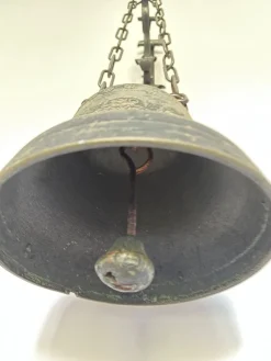 Pamono Antique Bronze Bell, Italy, 1870s><noscript><img width=