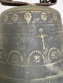 Pamono Antique Bronze Bell, Italy, 1870s><noscript><img width=