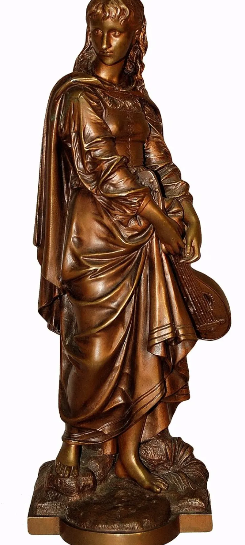 Pamono Antique Bronze Sculpture from Eutrope Bouret