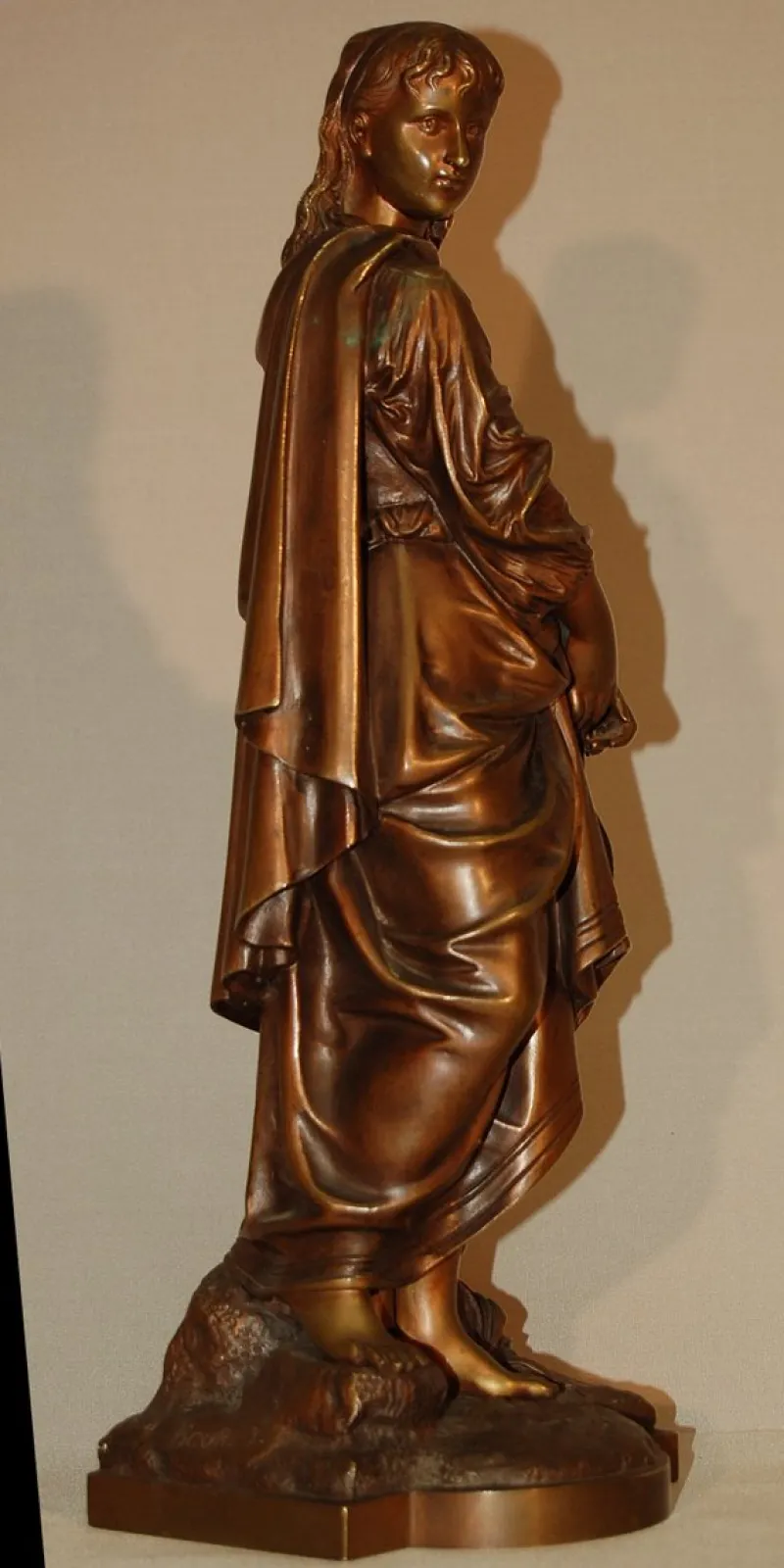 Pamono Antique Bronze Sculpture from Eutrope Bouret
