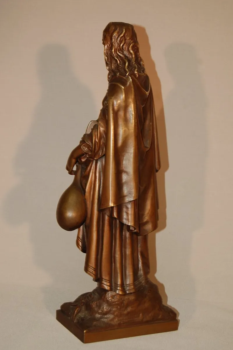 Pamono Antique Bronze Sculpture from Eutrope Bouret