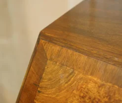 Pamono Antique Burr and Burl Walnut Secretaire, 1900s><noscript><img width=
