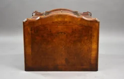 Pamono Antique Burr Walnut Serpentine Chest of Drawers, 1920s