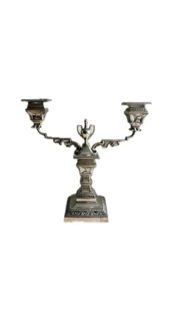 Pamono Antique Candleabra from Walker & Hall, 1900s> Candleholders