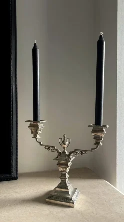 Pamono Antique Candleabra from Walker & Hall, 1900s> Candleholders