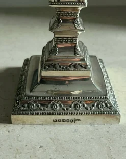 Pamono Antique Candleabra from Walker & Hall, 1900s><noscript><img width=
