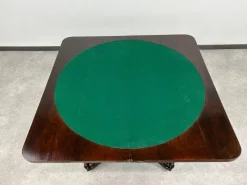 Pamono Antique Card Table, 1880