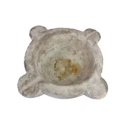 Pamono Antique Carrara Marble Mortar, 1700s><noscript><img width=
