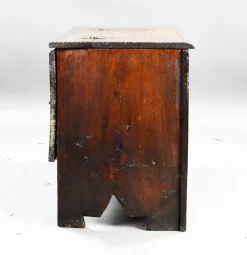 New Pamono Antique Carved Oak Coffer, 1700s
