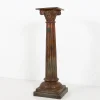 Sale Pamono Antique Carved Wood Corinthian Column, France, 1890s