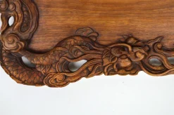 Pamono Antique Carved Wood Tray, 1900s><noscript><img width=