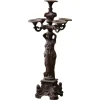 Pamono Antique Cast Iron Outdoor Candelabra Sculpture, 1890s> Garden Lighting
