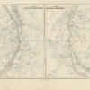 Pamono Antique Celestial Charts of the Northern and Southern Hemispheres, 1884> Wall Decor