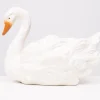 Pamono Antique Ceramic Swan Jardiniere from Capodimonte, 1880> Planters And Jardiniere