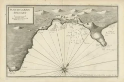 Online Pamono Antique Chart of Alicante Bay, Spain
