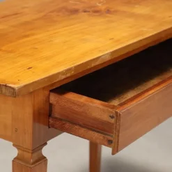 Sale Pamono Antique Cherrywood Writing Desk with Drawer, Italy, 18th Century