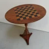 New Pamono Antique Chess Table in Mahogany