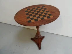 New Pamono Antique Chess Table in Mahogany