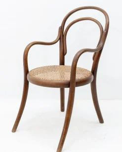 Pamono Antique Children's Armchair from Thonet, 1905><noscript><img width=