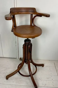 Pamono Antique Childrens Barber Chair> Children's Chairs