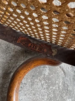 Online Pamono Antique Children's Rocking Chair in Bentwood, 1890s