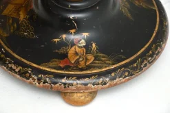Pamono Antique Chinoiserie Lacquered Floor Lamp, 1920s><noscript><img width=